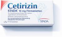 Cetirizin Stada 10 mg 7 Filmtabletten