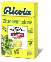 Ricola ohne Zucker Box Zitronenmelisse Bonbons 50 g Bonbons