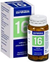 Biochemie Orthim 16 Lithium chloratum D 12 100 Tabletten