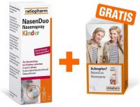 Nasenduo 10 ml Nasenspray Kinder + gratis Taschentücher