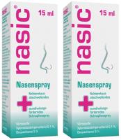 Nasic Nasenspray 2 x 15 ml über kaufen und sparen