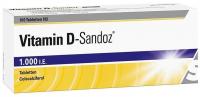 Vitamin D-Sandoz 1000 I.E. 100 Tabletten kaufen und sparen