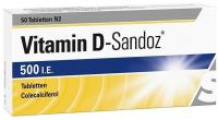 Vitamin D-Sandoz 500 I.E. 50 Tabletten kaufen und sparen