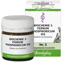 Biochemie 3 Ferrum phosphoricum D 6 80 Tabletten kaufen und sparen