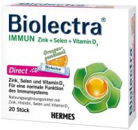 Biolectra Immun Zink + Selen  Vitamin D3 direkt 20 Pellets