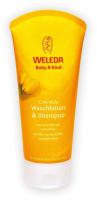 Weleda Calendula Baby  Kind Waschlotion  Shampoo 200 ml