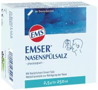 EMSER Nasenspülsalz physiologisch 20 Beutel Pulver