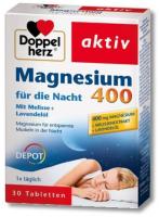 Doppelherz Magnesium 400 Für die Nacht 30 Tabletten