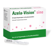 Azela-Vision Sine 0,5 mg Pro ml 20 x 0,3 ml Augentropfen im Einzeldosisbehältnis